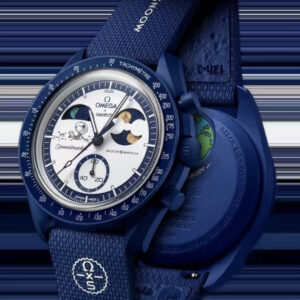 Omega Speedmaster Snoopy azul Réplica Reloj